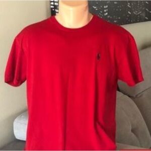 Red Polo Ralph Lauren Crewneck T-shirt